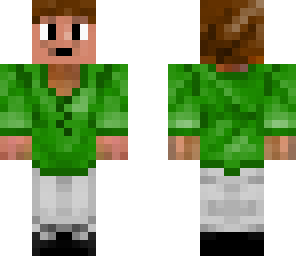 boy in green suit