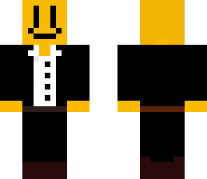 smiley in suit