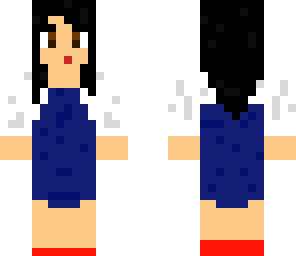 girl with black hair