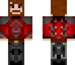 red warrior guy