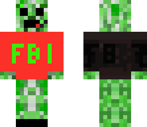 minecraft fbi creeper