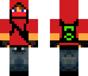 red parkour men