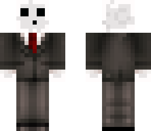 white slime-in-suit