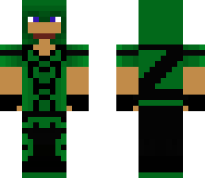 modern green arrow