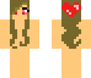 heart girl template