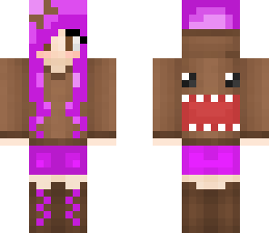 domo girl purple