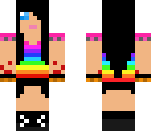 emo cutter rainbow chick