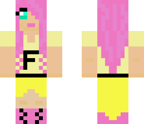 fluttershy humanized