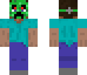 creeper mask steve