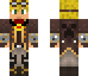 blond steampunk gearmaker