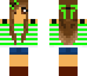 green girl