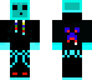 edited slime ligthblue in suit cool