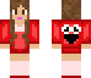 elmo hipster girl
