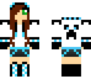 creeper girl braun hair