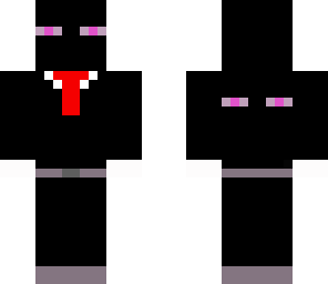 enderman in a smoking