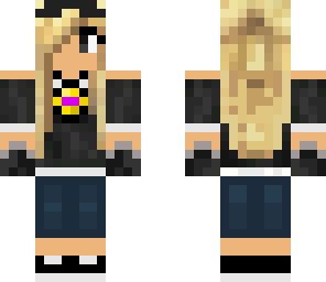 skydoesminecraft blonde girl