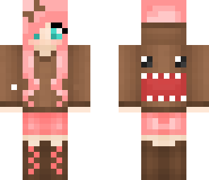 blue eyed domo girl xd