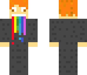 rainbow barfing ginger