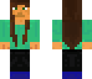 minecraft girl