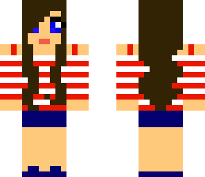 red shirt girl