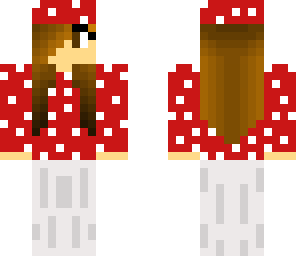 edited mushroom girl