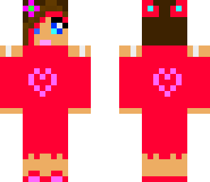 valentine girl skin