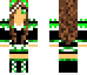 light green fox girl