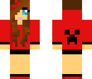 red creeper girl