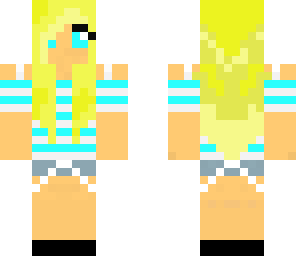 blue girl
