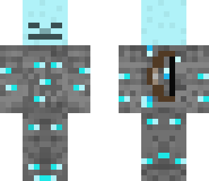diamond ore skeleton