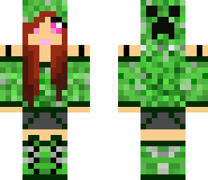 cute creeper girl edit