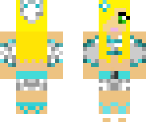 blue girl