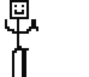 happy stickman