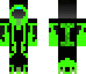 neon green wizard