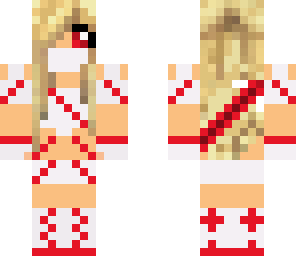 red ninja girl