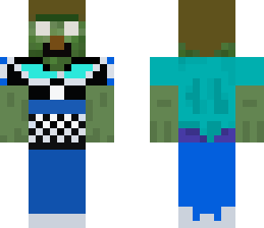 cool zombie herobrine