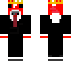 mooshroom king in a suit