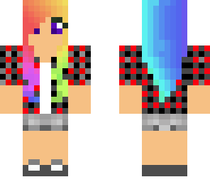 rainbow girl