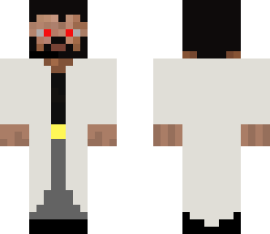 evil steve lab coat