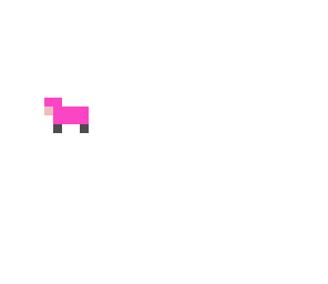 mini pink sheep