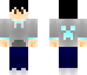 normal boy without glass head