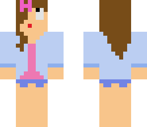 denim jacket with pink top under girl skin