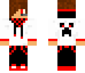 red cute boy