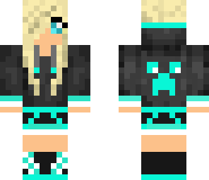 blue creeper girl 