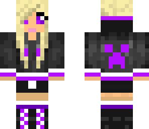 purple creeper girl