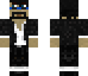 captain sparklez but with blue glasses not red