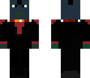 fish in a suit