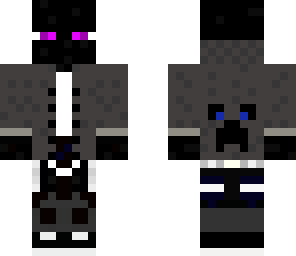 enderman with hoodie
