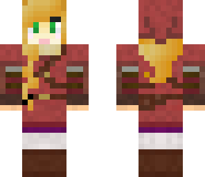 red link girl