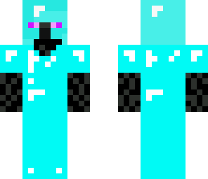 enderman with helmet